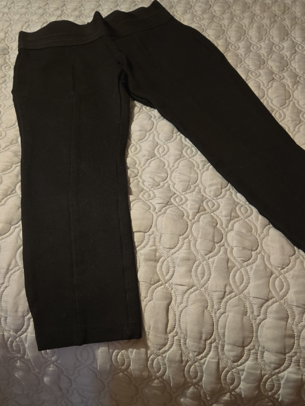 Zara Black Slim Stretch Ponte Pants